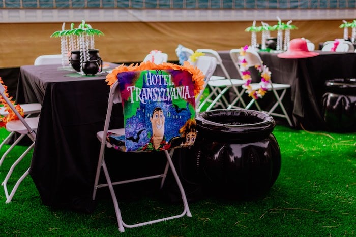 Hotel Transylvania Birthday Table Decor