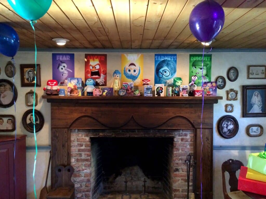 Inside Out Birthday Decorations