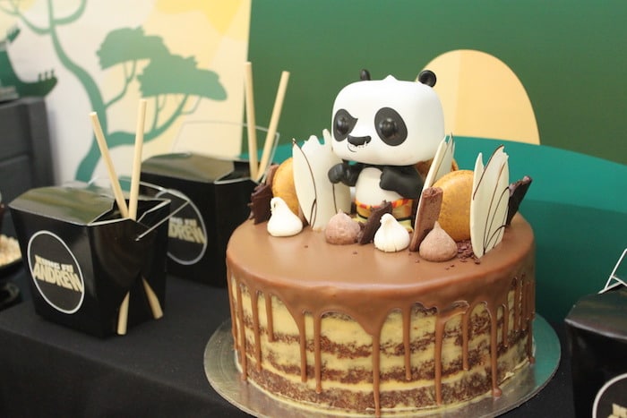 Kung Fu Panda Birthday Cake