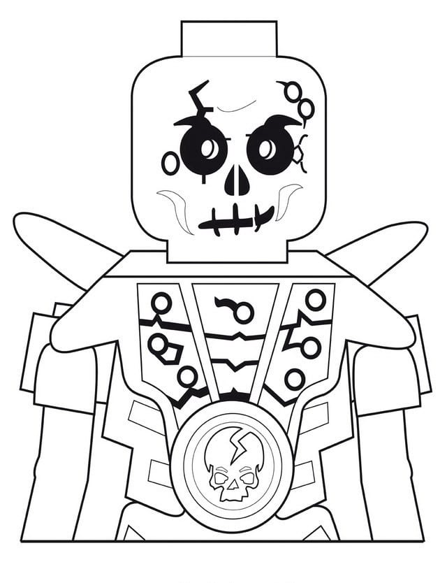 LEGO Coloring Page