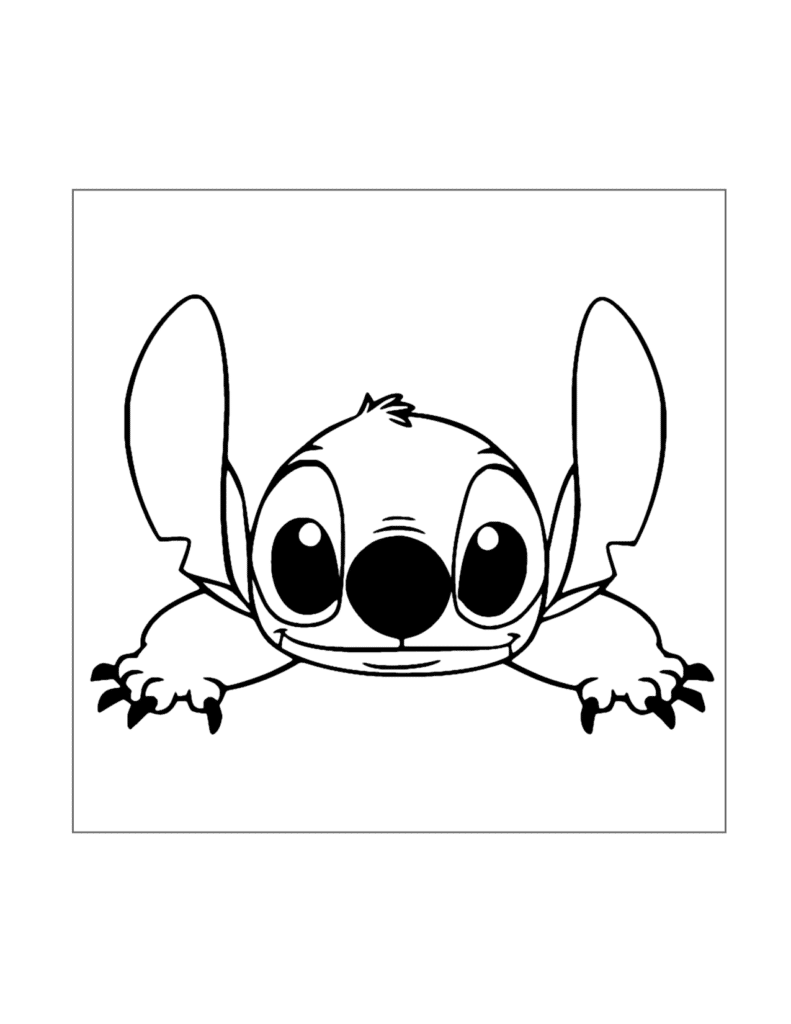 Lilo & Stitch Coloring Page