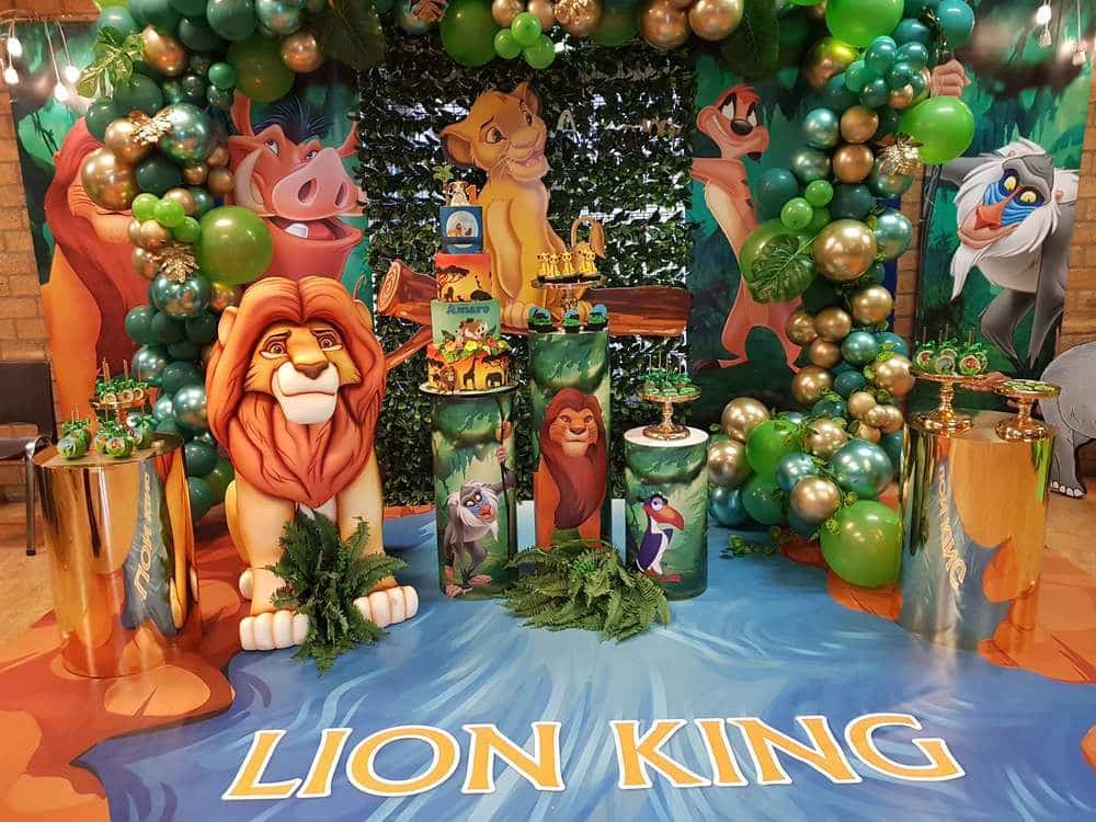 Lion King Birthday Decor