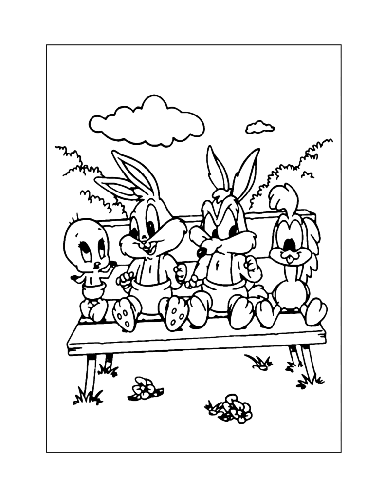 Looney Tunes Coloring Page