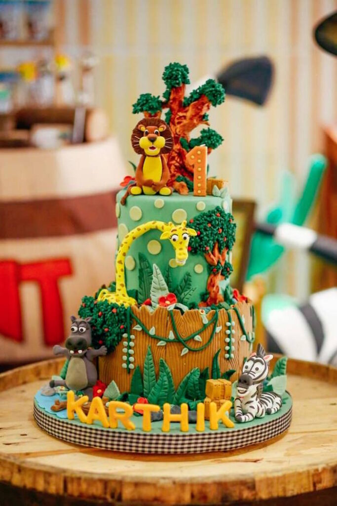 Madagascar Birthday Cakes