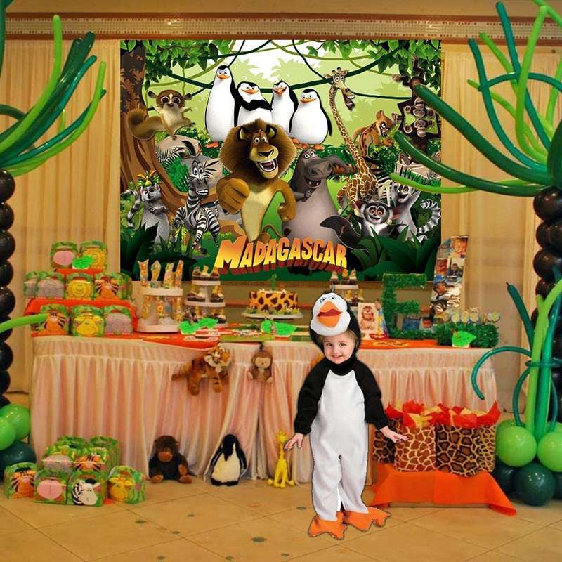 Madagascar Birthday Party