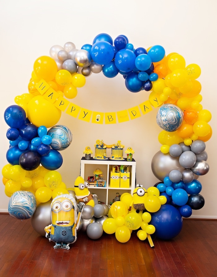 Minions Birthday Balloons