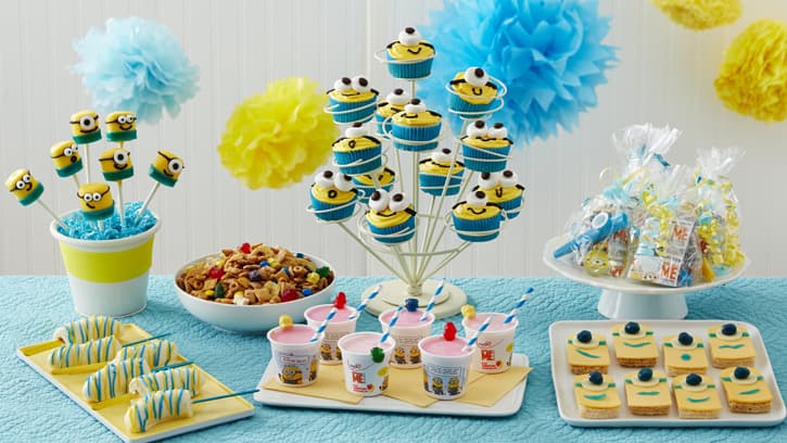 Minions Birthday Snacks