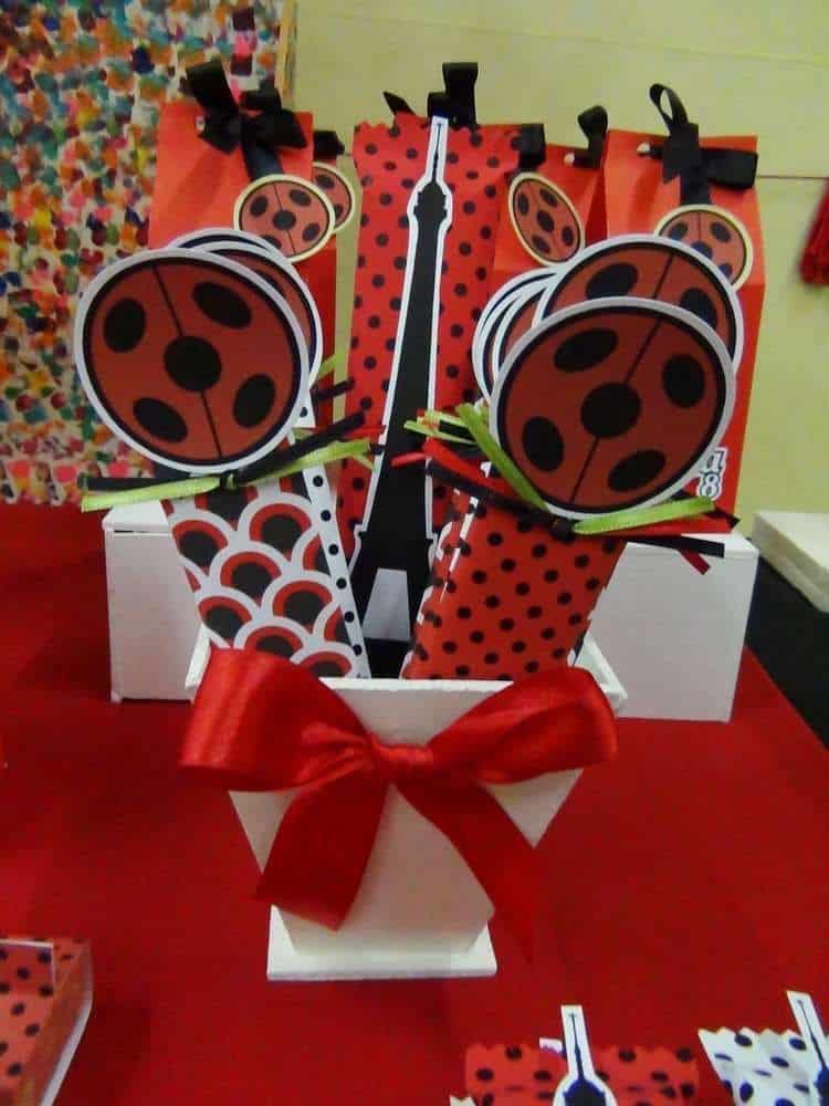 Miraculous Ladybug Birthday Favors Ideas