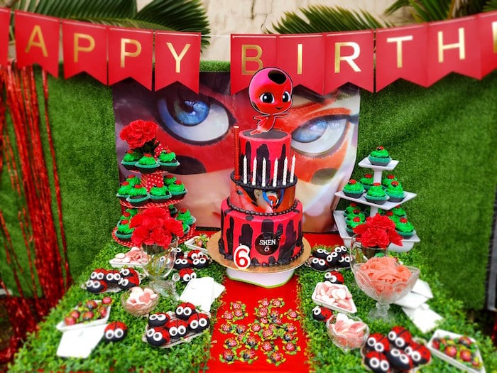 Miraculous Ladybug Birthday Sweet Treats