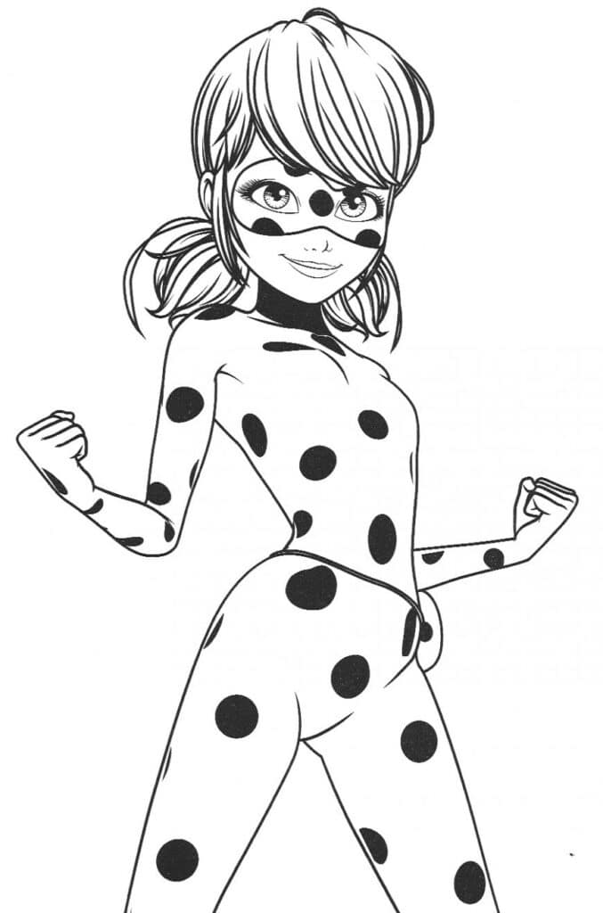 Miraculous Ladybug coloring pages