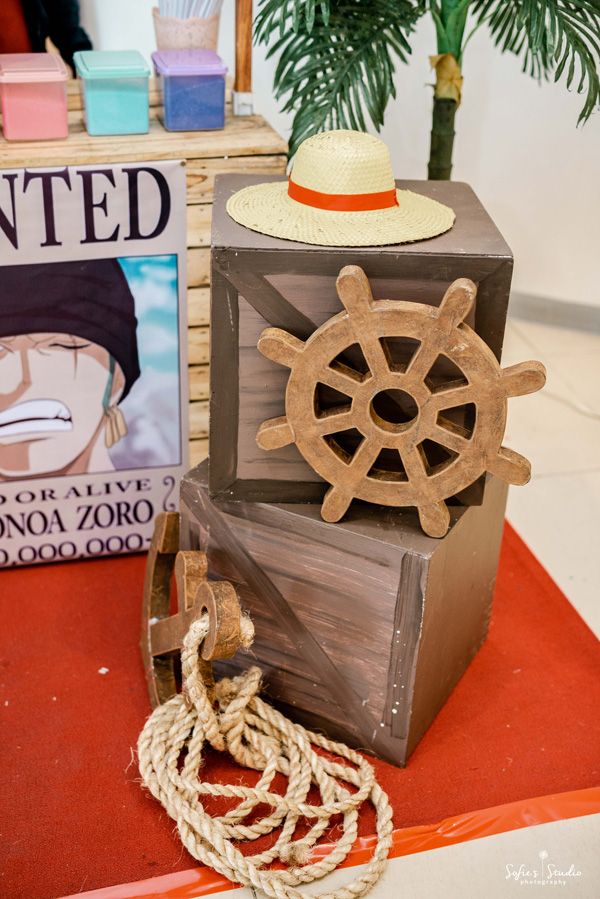 One Piece Birthday Party Centerpieces