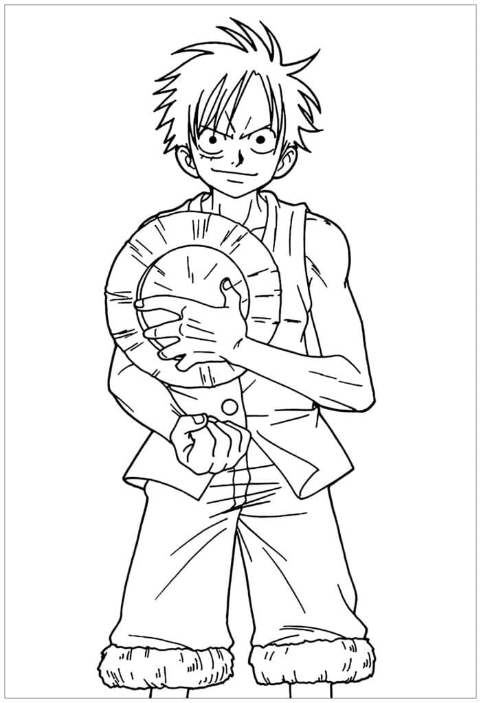 One Piece Coloring Page