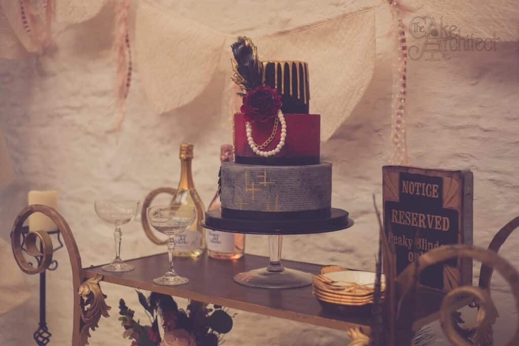 Peaky Blinders Birthday Party Dessert Table