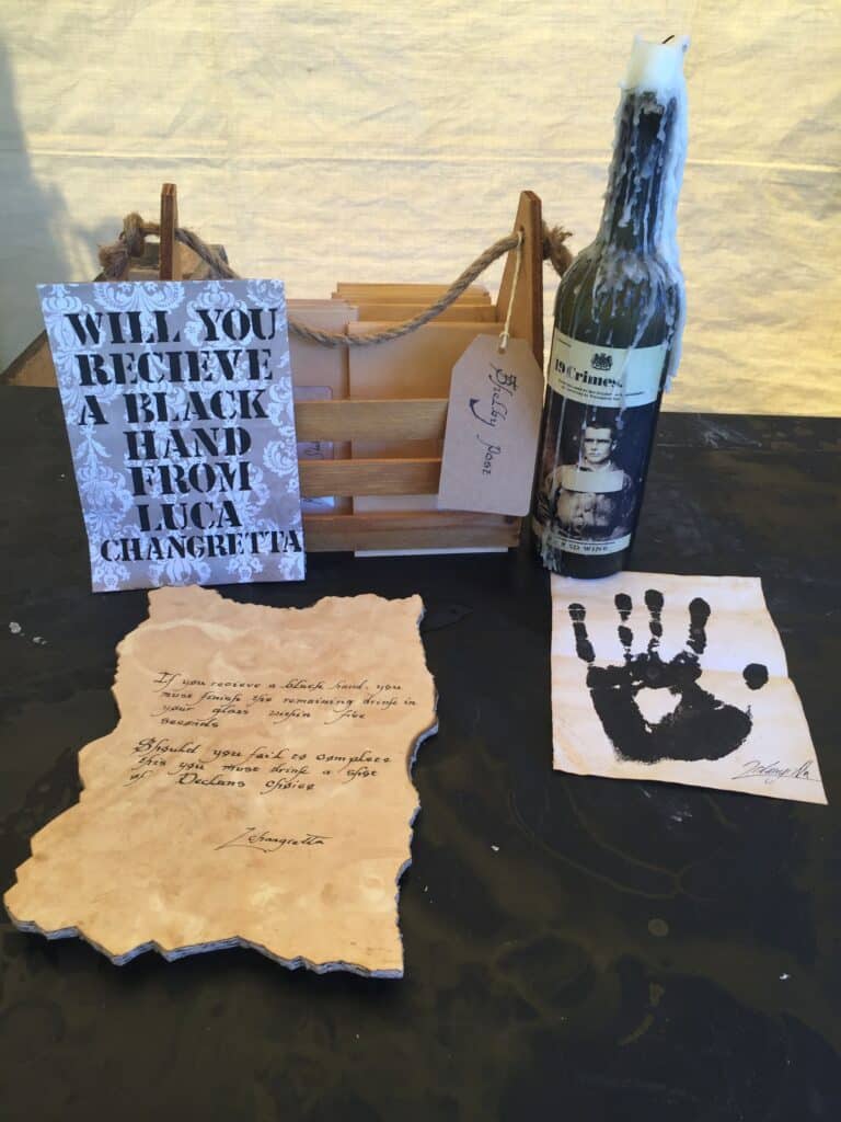 Peaky Blinders Birthday Party Favors