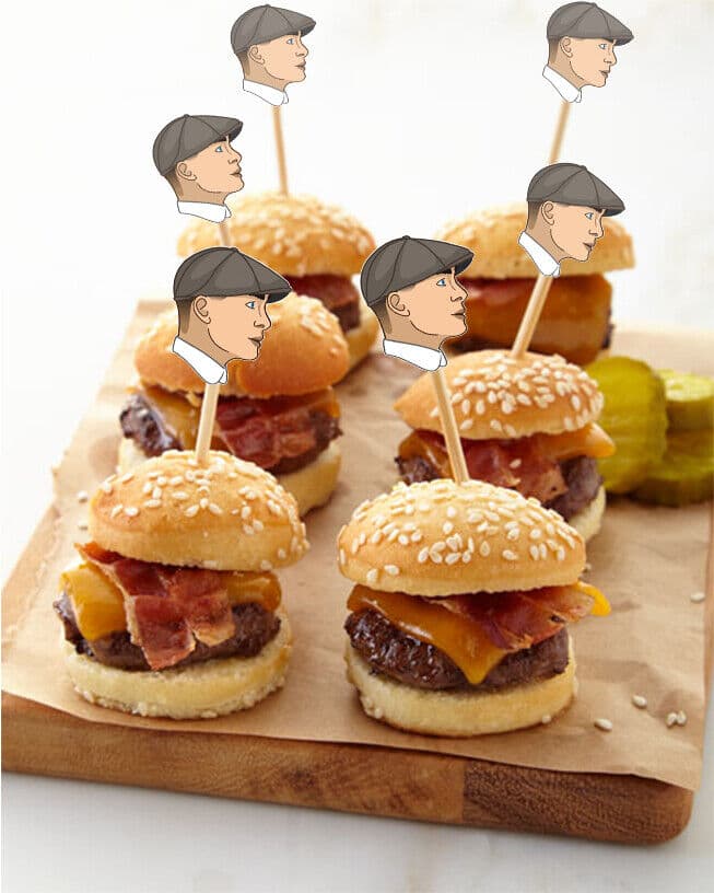 Peaky Blinders Birthday Party Foods