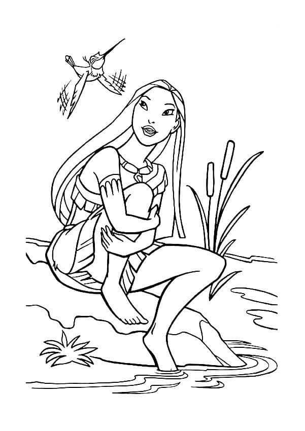 Pocahontas Coloring Pages