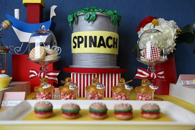 Popeye Birthday Cakes