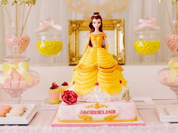 Princess Belle Birthday Cakes