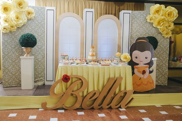 Princess Belle Birthday Decor