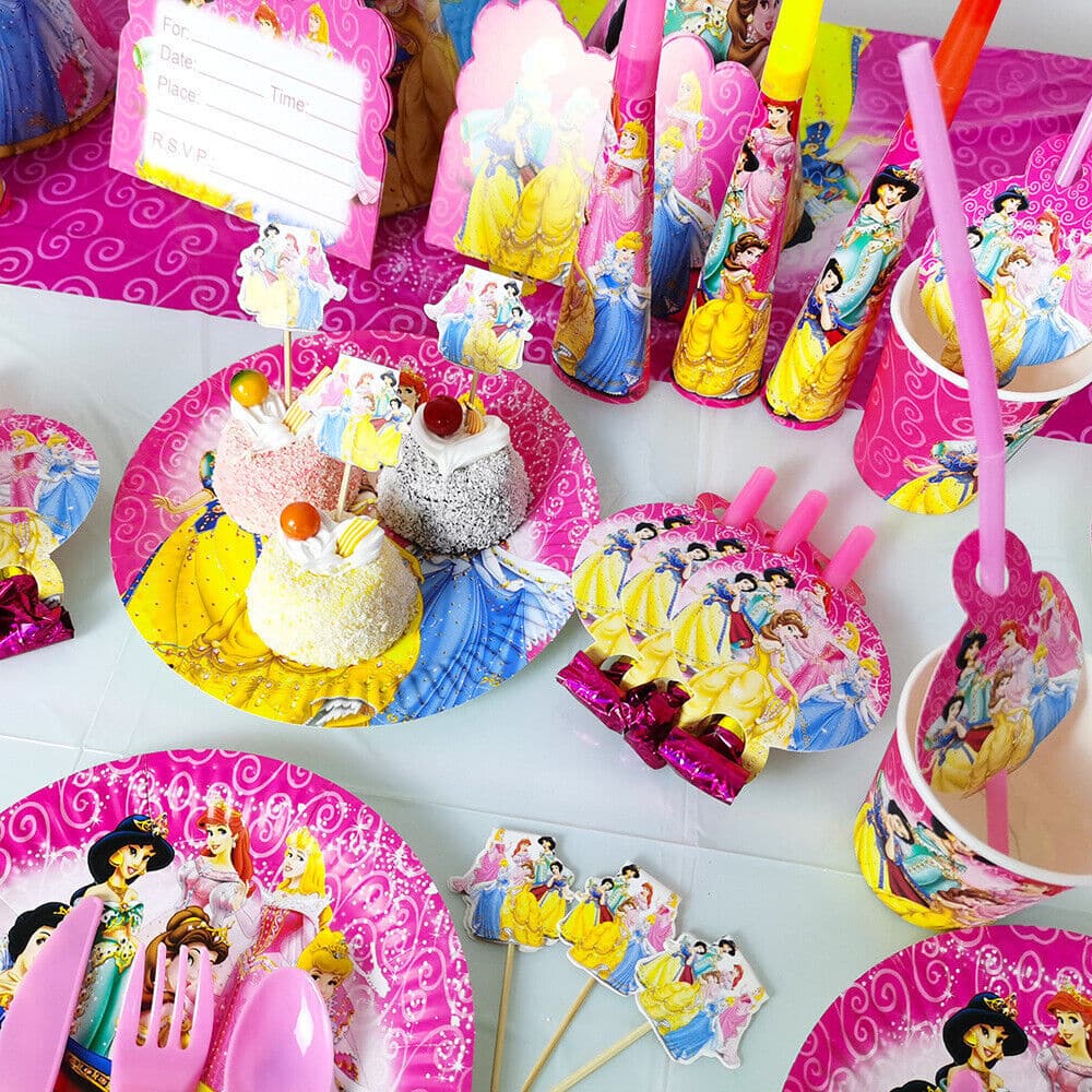 Princess Belle Birthday Party Supplies