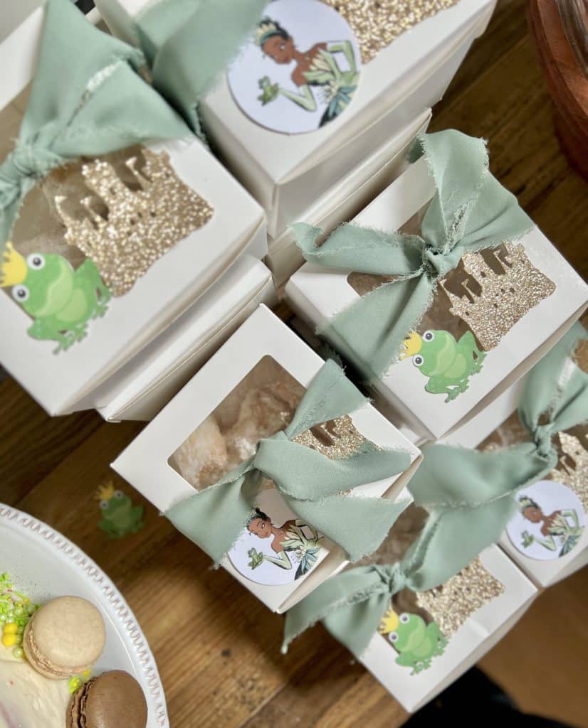 Princess Tiana Birthday Favors