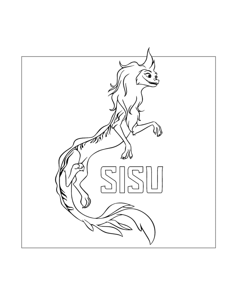 Raya and the Last Dragon Coloring Pages