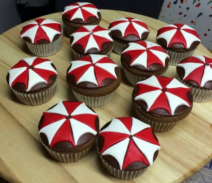 Resident Evil Birthday Cupcake