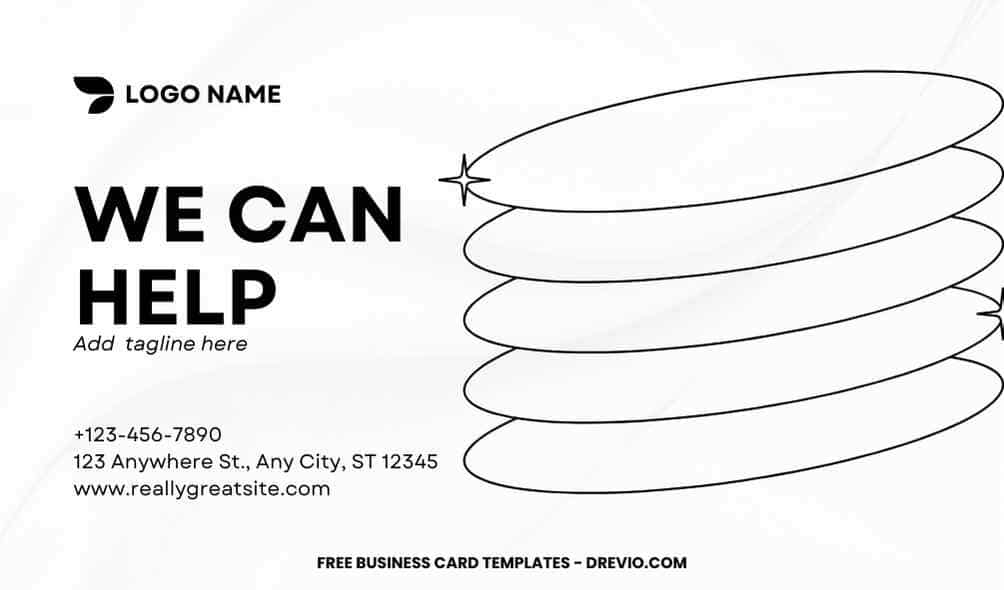 FREE Editable Simple Modern Business Card Template