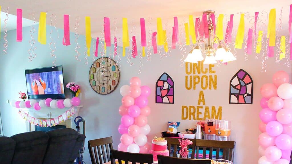 Sleeping Beauty Birthday Decor