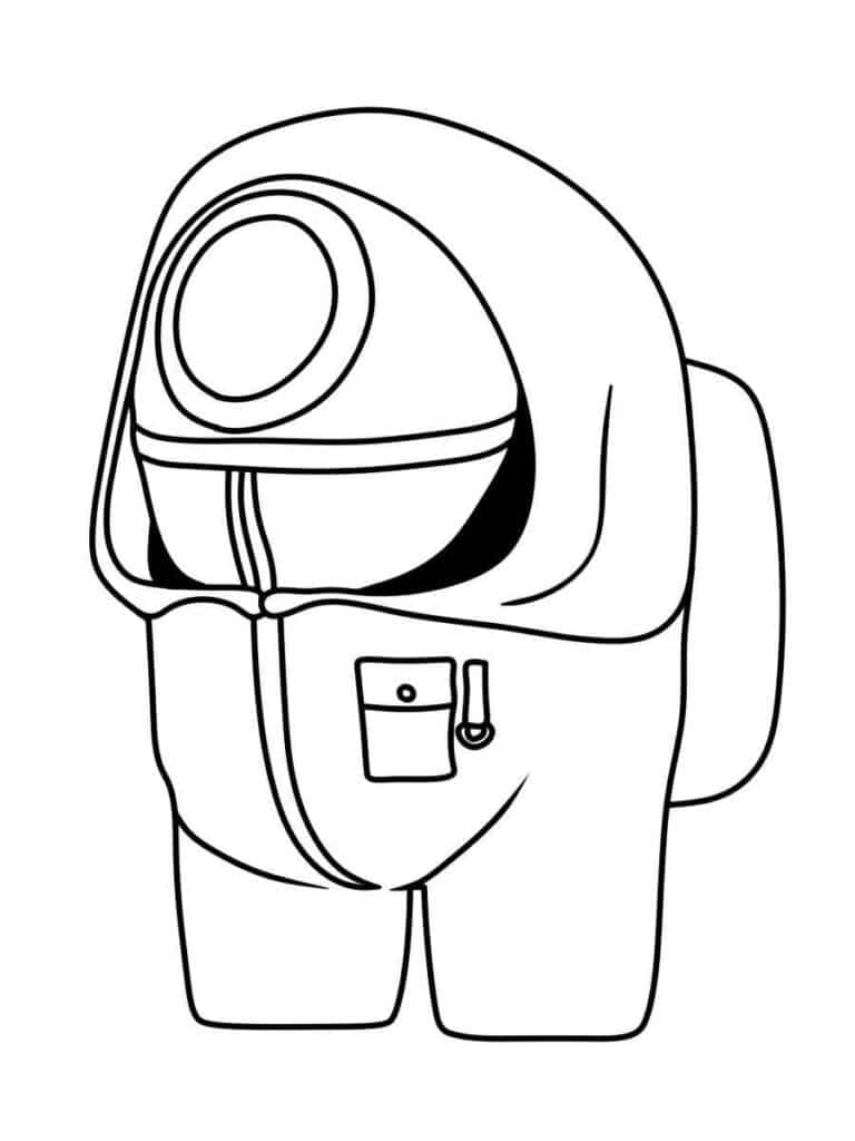 Squid Game Coloring Page