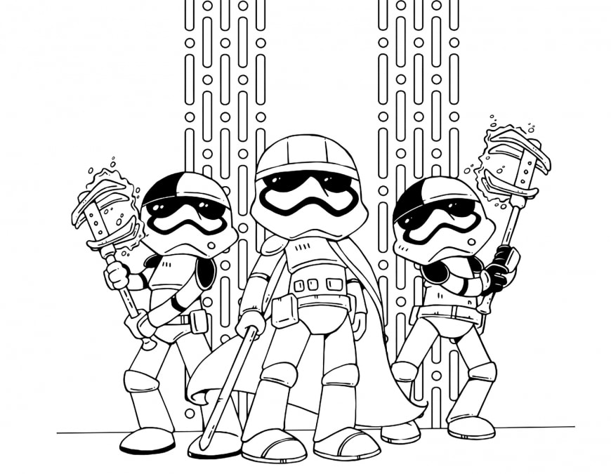 Star Wars Coloring Page