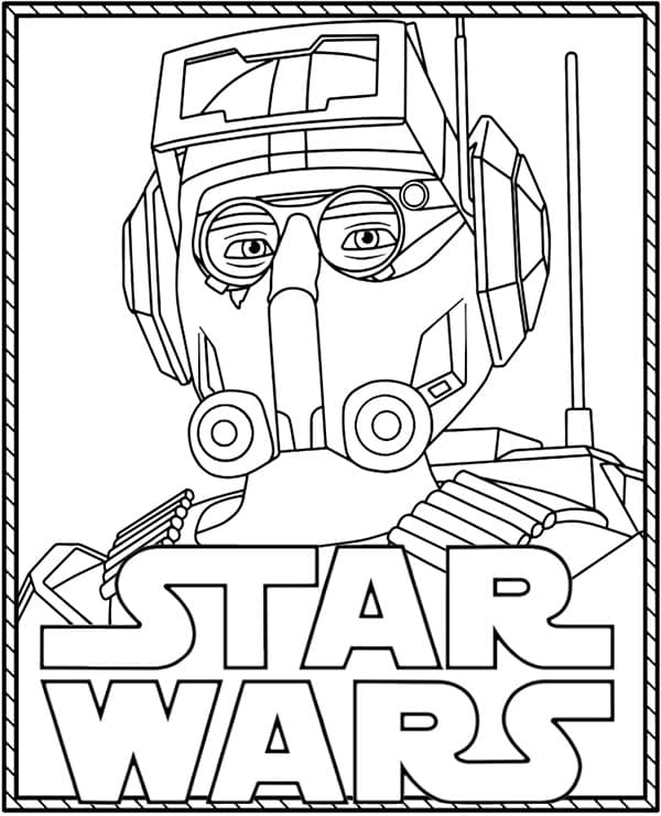 Star Wars Coloring Page