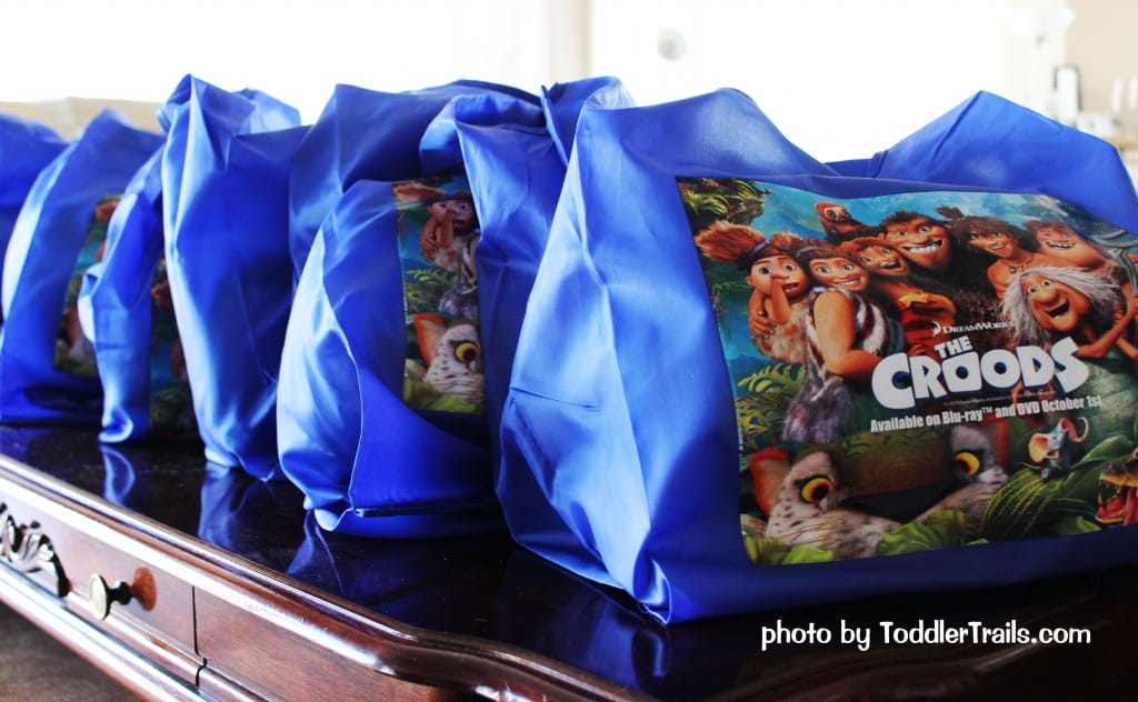 The Croods Birthday Favors