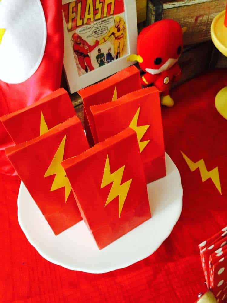 The Flash Birthday Party Goodie Bag