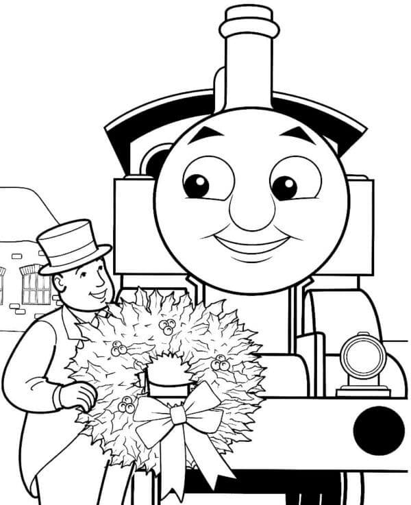 Thomas and Friends Coloring Page