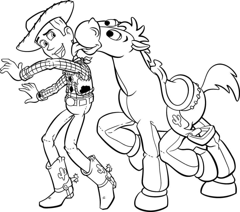 Toy Story Coloring Page