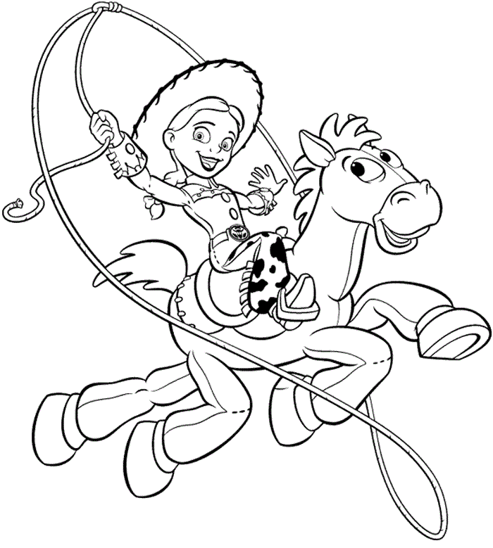 Toy Story Coloring Page