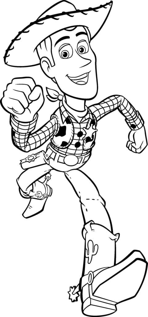 Toy Story Coloring Page