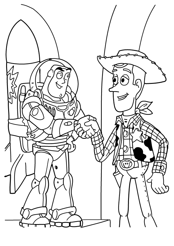 Toy Story Coloring Page