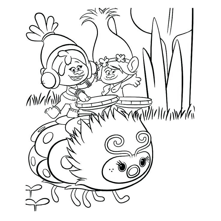 Trolls Coloring Pages