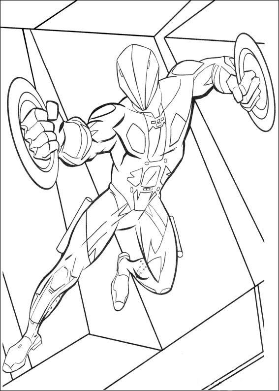 Tron Legacy Coloring Page