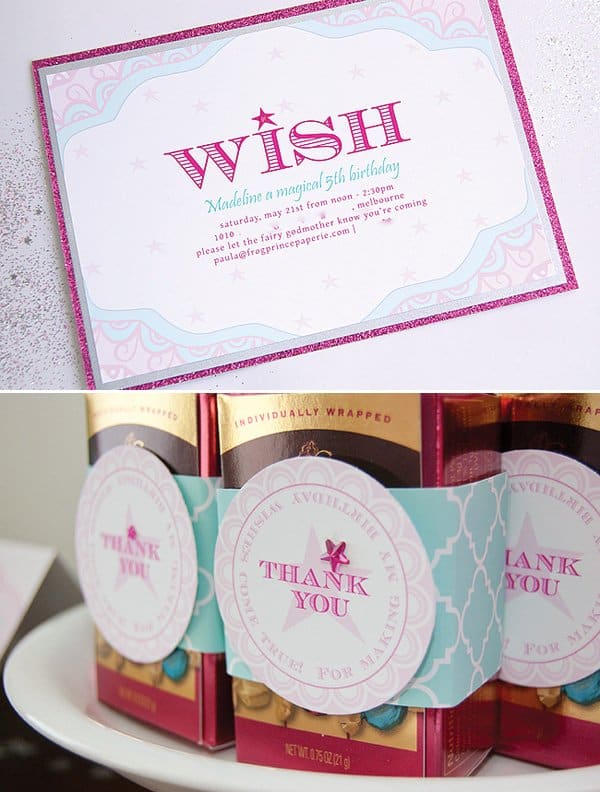 Wish Birthday Favors