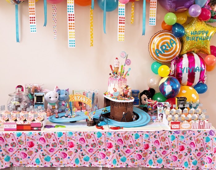 Wreck it Ralph Birthday Dessert Table