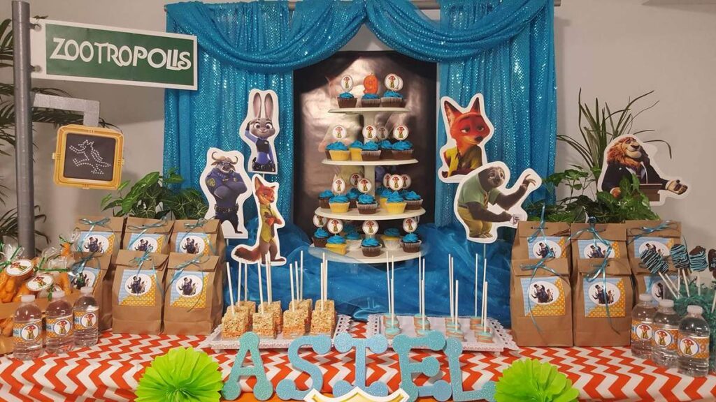 Zootopia Birthday Decorations