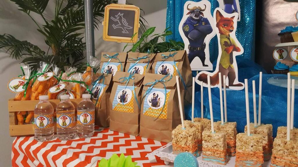 Zootopia Birthday Foods Ideas