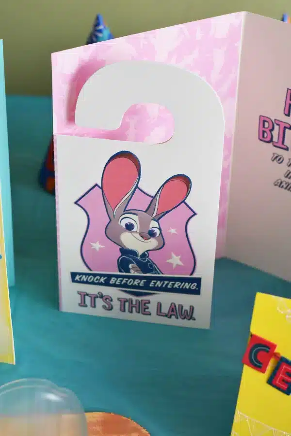 Zootopia Birthday Invitations