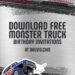 FREE Editable Monster Truck Birthday Invitations