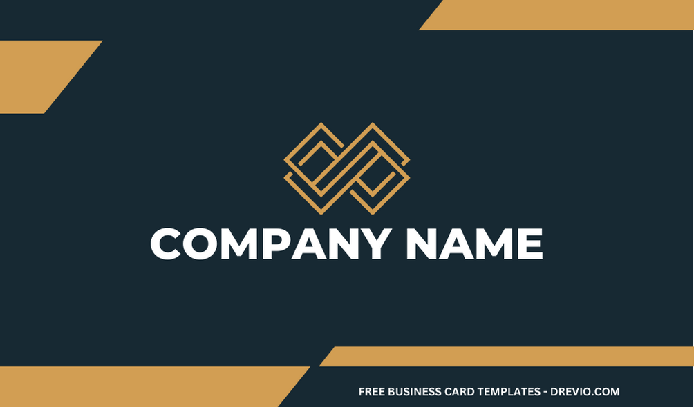 10+ Bold Modern Corporate Canva Business Card Templates DD