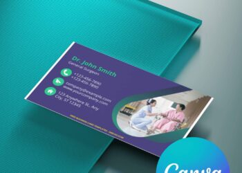 10+ Medical Healthcare Canva Business Card Templates