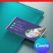 10+ Medical Healthcare Canva Business Card Templates